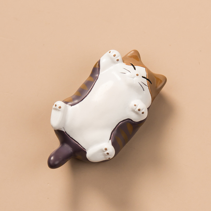 可爱猫咪冰箱贴小装饰3D立体磁力贴DIY装饰贴卡通家用厨房磁石贴