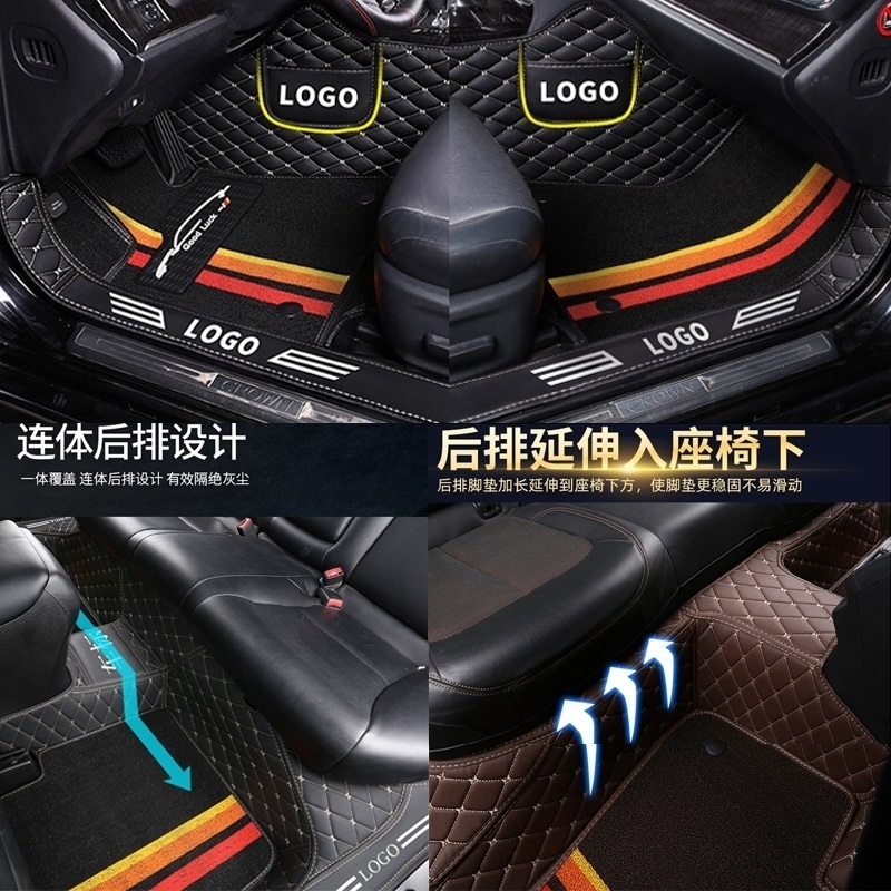适用20/21/23款GLB180GLB200GLB220全包围汽车脚垫5座7座