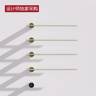 暗装 极简加热烘乾浴巾旋转暗 电热毛巾架i化妆室智能隐藏式 预埋式