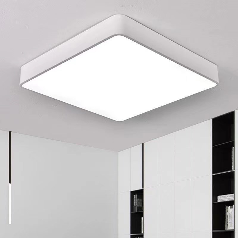 超大客厅灯大尺寸方形吸顶灯1米1.2米特大号正方形卧室酒店大灯具