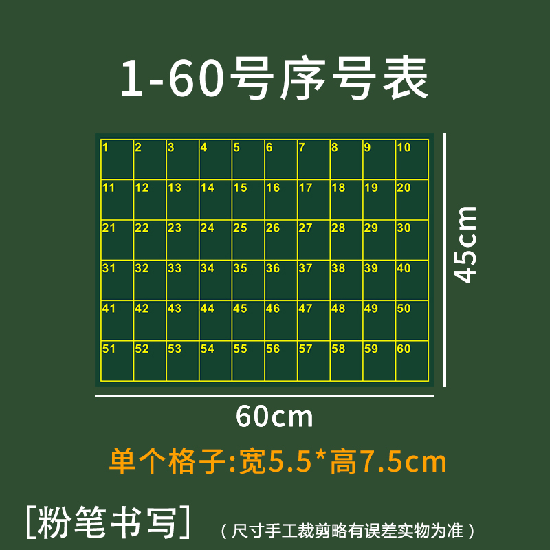 磁性贴班级管理磁性座位表软磁贴学生学号班级日常管理评分表小组
