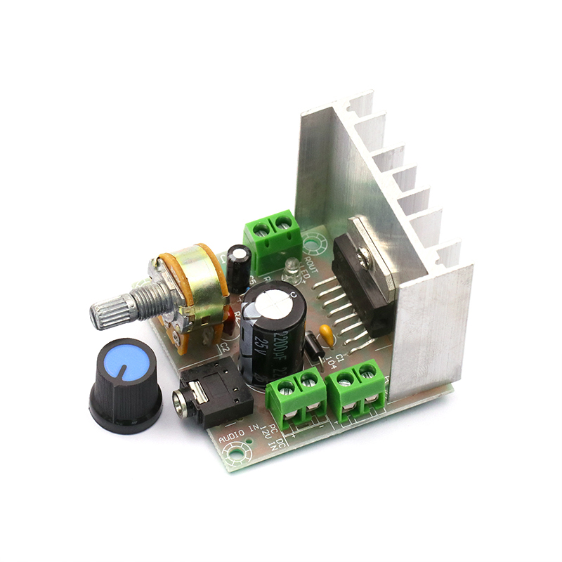 tda7297数字功放板 双声道无噪音12V成品功放板模块diy套件 9v12v