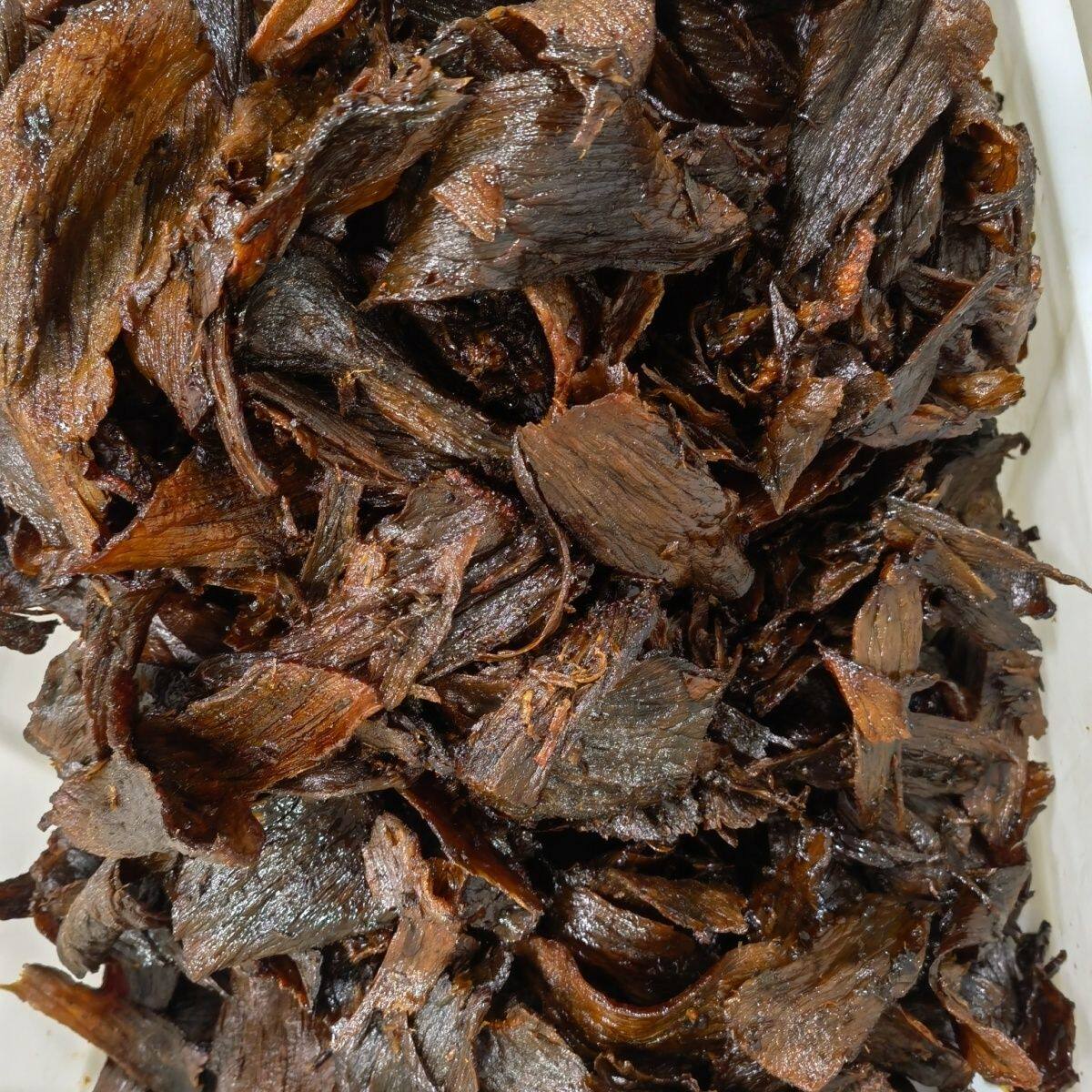 淄博特产博山淄博香酥牛肉干纯牛肉无添加零食脆片现做酥脆牛肉干