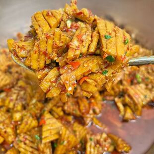 花干豆制品湖南特产宁乡兰花干子经典铁板烧口味开袋即食