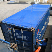 集装 箱篷布货物超高定做开顶厢篷布40呎开顶柜20呎框架箱防水OT