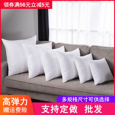 抱枕芯沙发靠枕芯靠垫芯内胆40 45 50 55 60 65 70正方形枕心定制