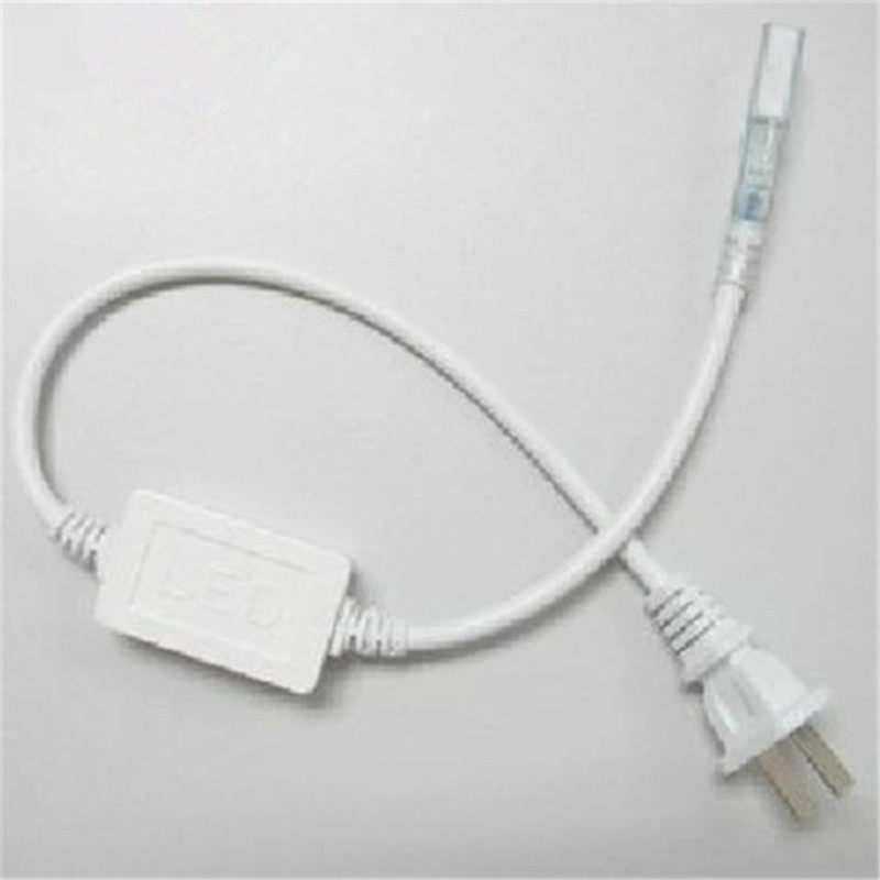 led 软灯条插头3528/5050 3014贴片光带吊顶灯槽七彩光带专用插头