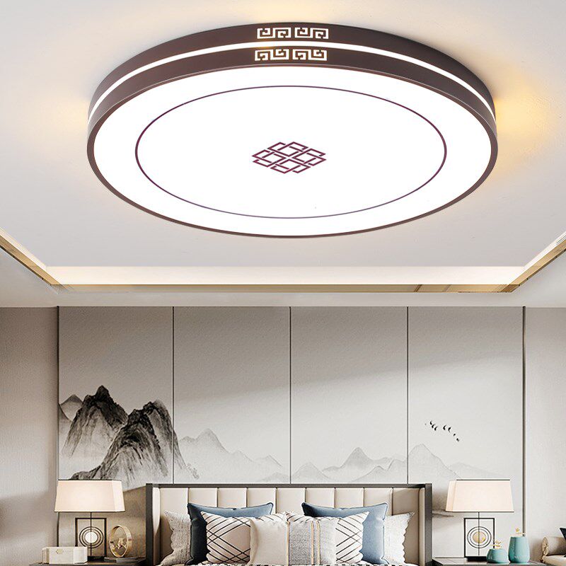 2024年新款客厅灯led吸顶灯新中式风格卧室灯家用房间灯灯具套餐