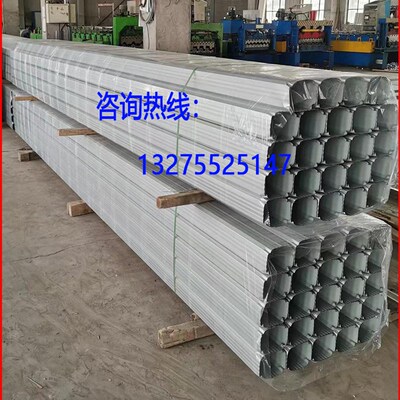 镀锌铁皮雨水管95*133,108*144彩钢雨排水管型号 彩钢落水管厂家