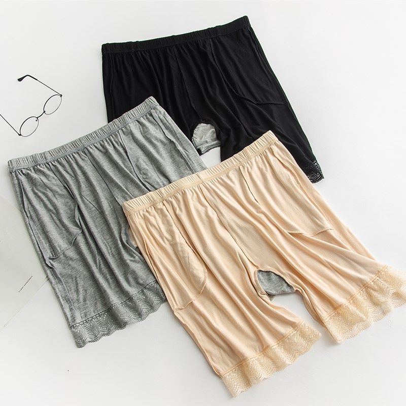 大码带口袋安全裤防走光加档内裤一体高腰宽松带兜防盗夏季打底裤,女士内衣/男士内衣/家居服,女安全裤,淘宝优惠券,粉丝福利购,淘宝优惠卷