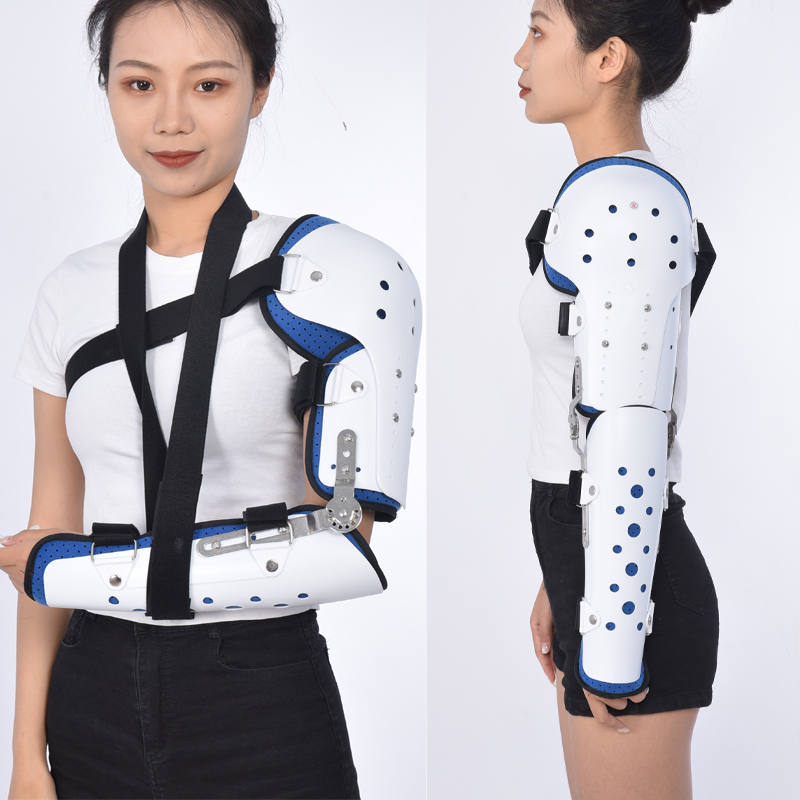 可调型手臂肘部固定支具上肢骨折肘关节肩膀夹板扭伤肱骨支架护具