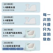 婴儿洗澡座椅宝宝洗澡浴网浴架躺托通用小孩防滑浴凳新生浴盆坐椅
