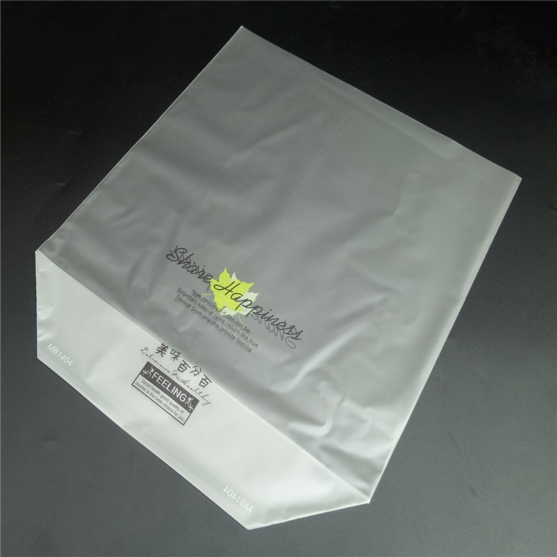 哑光加厚款吐司方枕面包袋 立体面包袋 餐包袋打包袋27cm宽100个