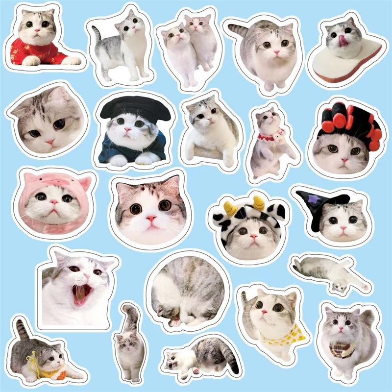 新款小泡芙贴纸手账日记相册可爱卡通装饰素材贴画不干胶,文具电教/文化用品/商务用品,贴纸/立体贴纸,淘宝优惠券,粉丝福利购,淘宝优惠卷