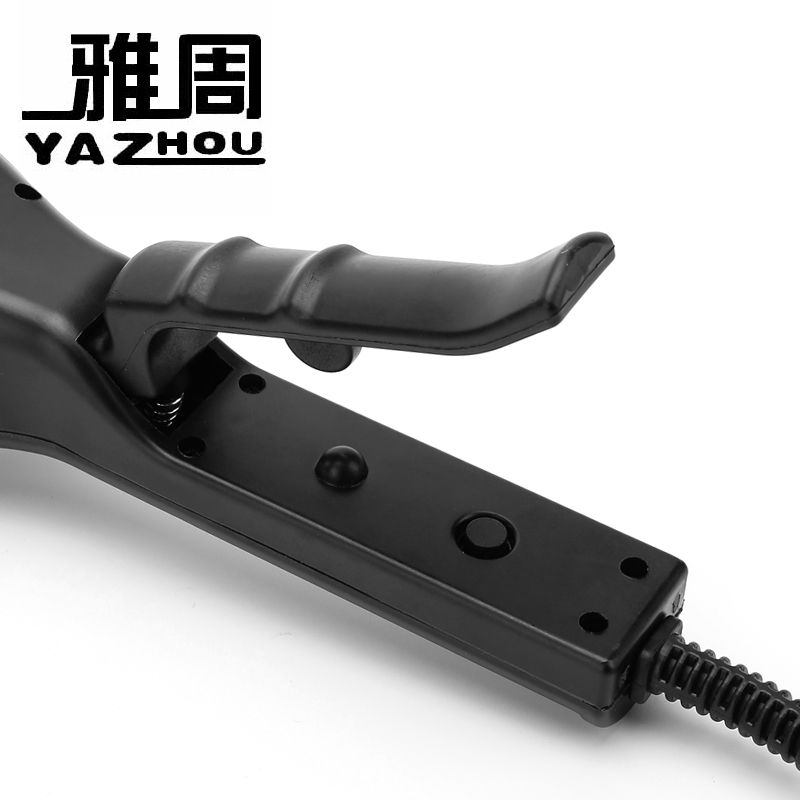 陶瓷夹板离子烫直发器蓬松玉米须大小烫波浪垫发根电夹板玉米夹板