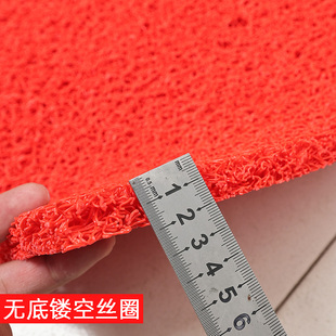 防溅水凉垫子无底丝圈地垫户外透水漏水镂空脚垫澡堂浴室防滑垫门