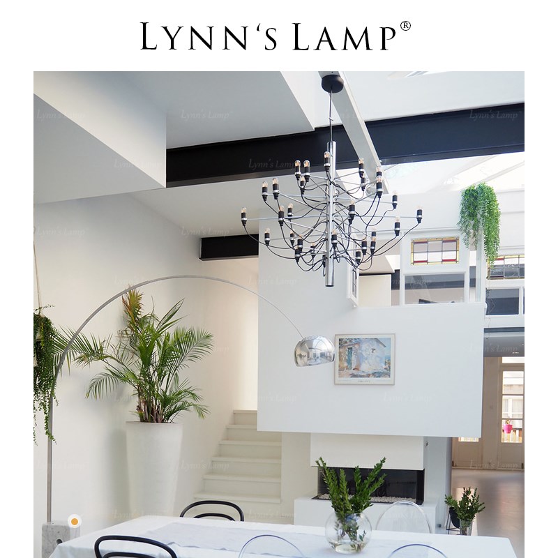 lynn立意意大利flos2097盛夏果实吊灯法式客厅loft别墅挑空灯饰