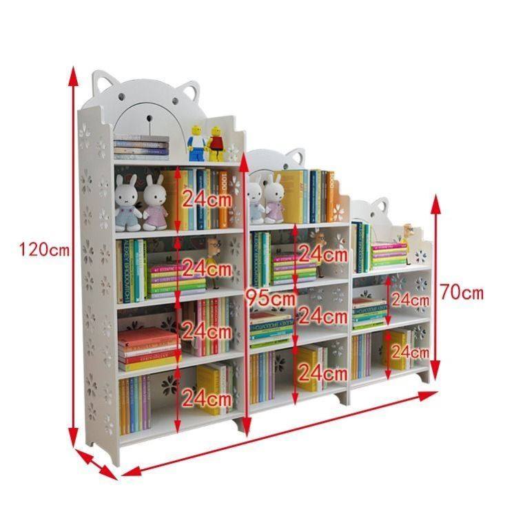 简易迷你儿童小书架落地经济型书柜学生客厅卧室置物架格架省空间,住宅家具,书架,淘宝优惠券,粉丝福利购,淘宝优惠卷