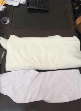 高洁白色全棉纯棉大刀口布双巴掌以上大擦机布废布碎布抹机布包邮