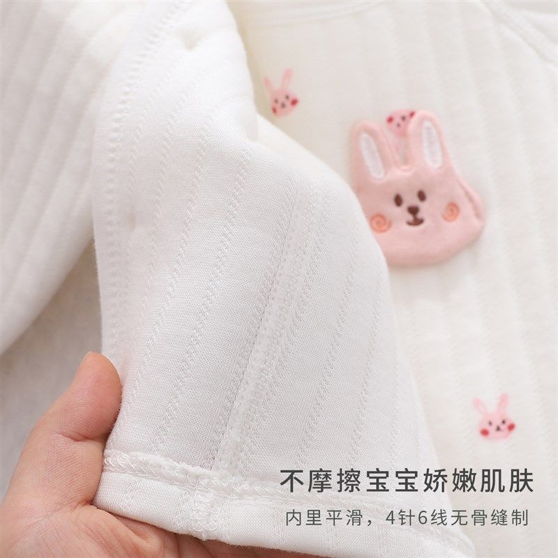新生婴儿儿衣服秋冬保暖内衣套装夹棉分体宝宝无骨上衣薄棉开裆裤,童装/婴儿装/亲子装,内衣套装,淘宝优惠券,粉丝福利购,淘宝优惠卷