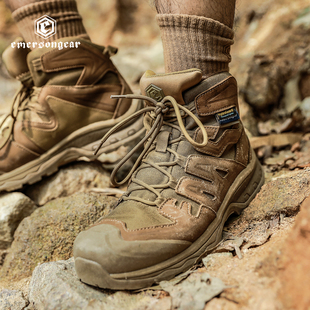 爱默生“行者”战术靴男中邦户外登山鞋徒步鞋防水防滑沙漠靴透气