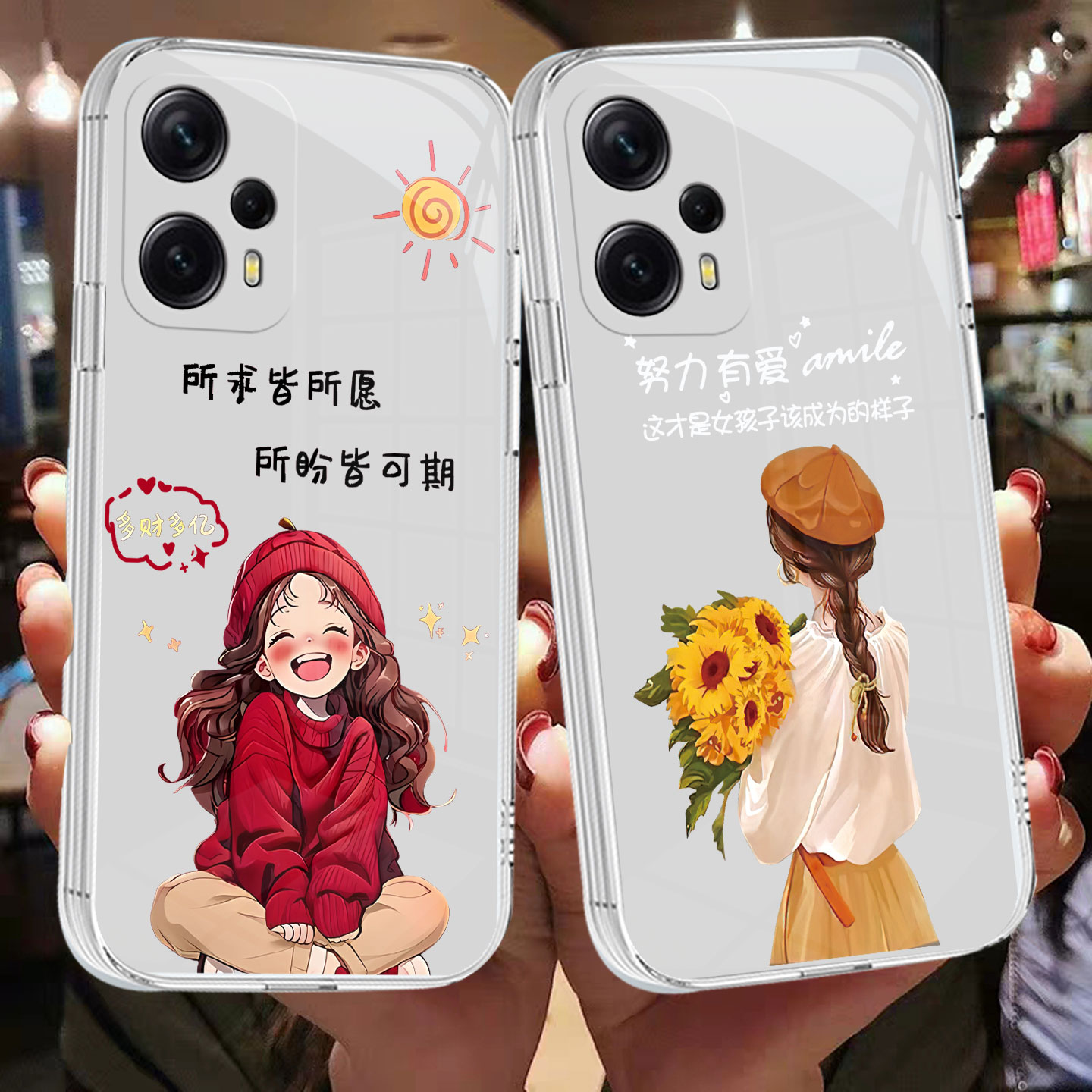 ins高颜值透明壳新款适用于红米Note12turbo手机壳23049RAD8C全包边rdeminote12turbo情侣miuinote12turb0潮