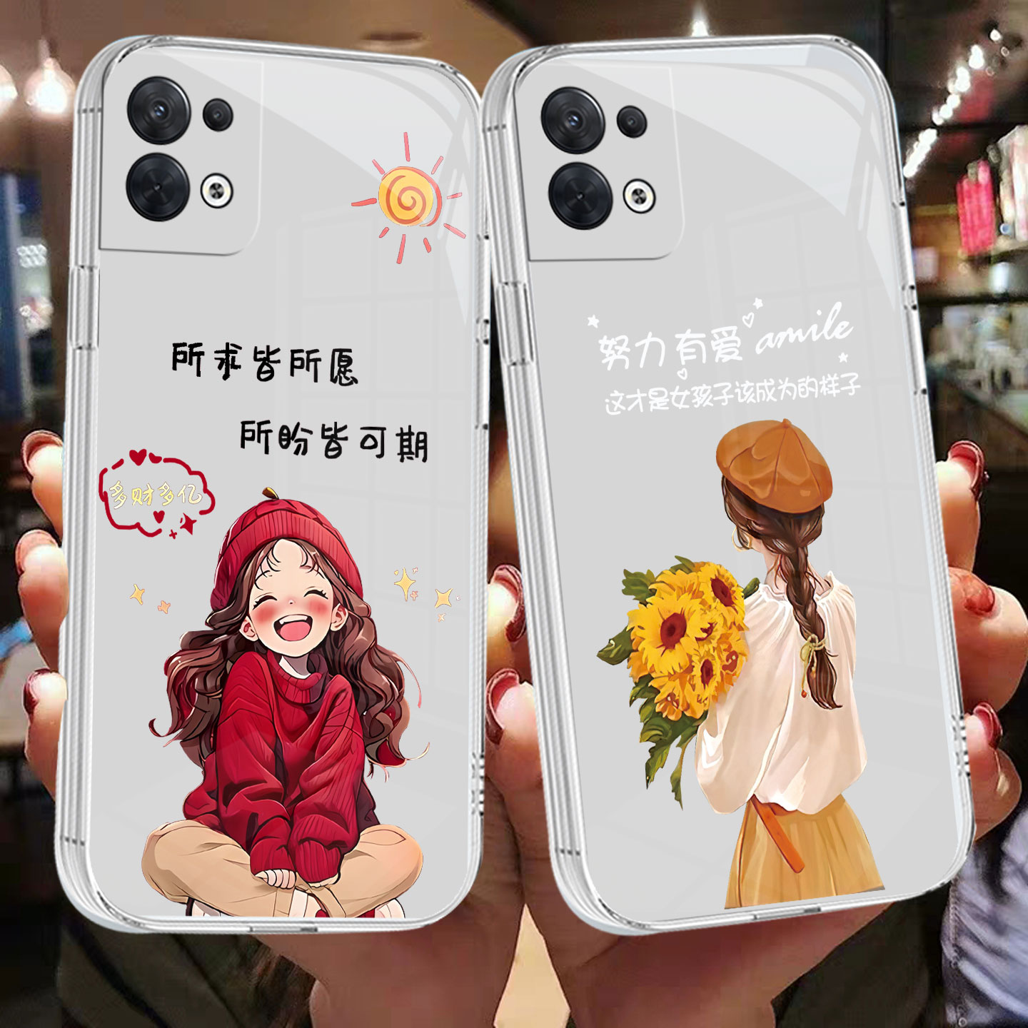 ins高颜值透明壳新款适用于oppoReno8手机壳PGBM10情侣0pp0ren08全包oopr8保护套rneo8防摔8硅胶pgbml0全包边
