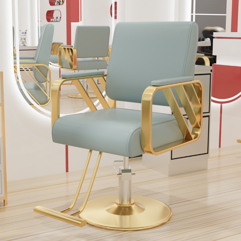 理发店椅子网红美发椅发廊剪发椅升降可放倒烫染座椅凳子
