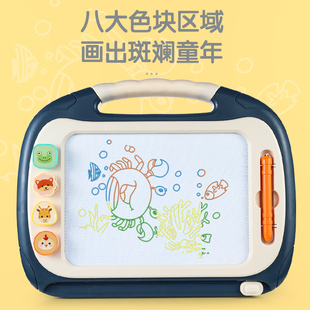 幼儿磁性写字板宝宝画画神器涂色2岁1涂鸦 儿童画板家用可擦