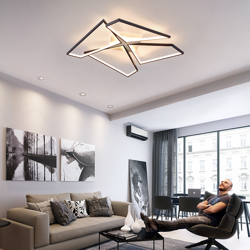 卧室主灯极简灯具现代简约大气吸顶灯北欧创意书房睡房餐厅客厅灯