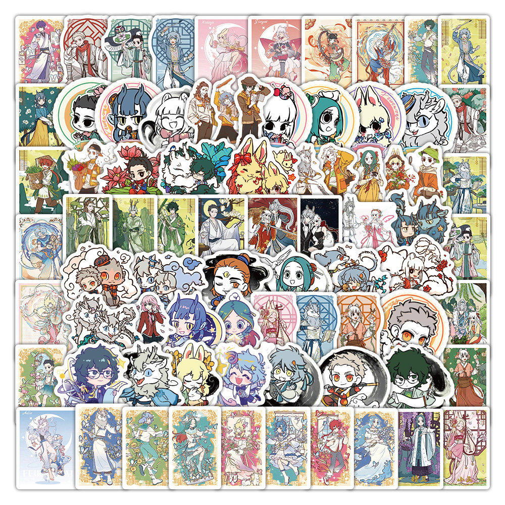265张非人哉贴纸合集二次元动漫人物周边diy装饰手账素材防水贴画,文具电教/文化用品/商务用品,贴纸/立体贴纸,淘宝优惠券,粉丝福利购,淘宝优惠卷