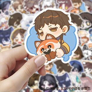 超自然行动组Q版 可爱生日蛋糕卡通游戏逍遥零阿念贴纸 表情包新款