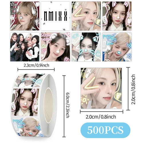 NMIXX女团2000贴贴纸多款可选