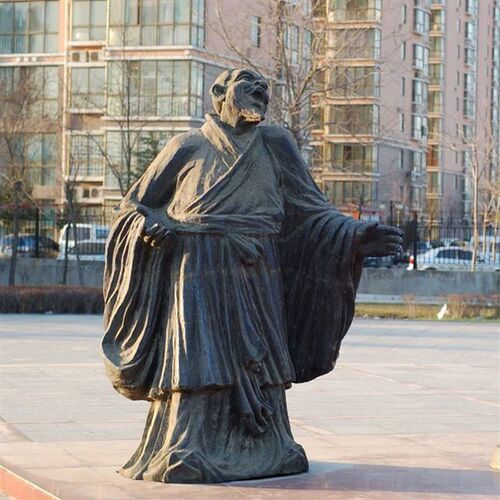 董其昌雕塑叶茂j才叶向高缪昌期高攀龙徐光启张景岳孙承宗雕像摆