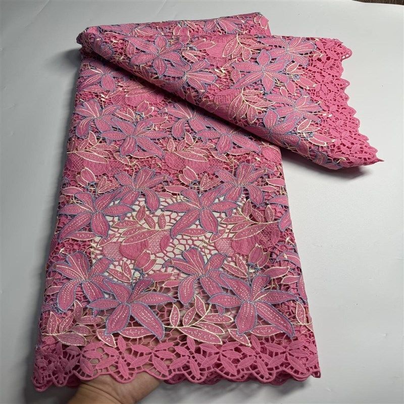 新款多色水溶蕾丝镂空刺绣蕾丝花边非洲服饰连衣裙礼服面料,纺织面料/辅料/配套,面料/布类,淘宝优惠券,粉丝福利购,淘宝优惠卷