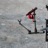 鱼匠人冰钓架杆筏钓架杆冰架冬钓架