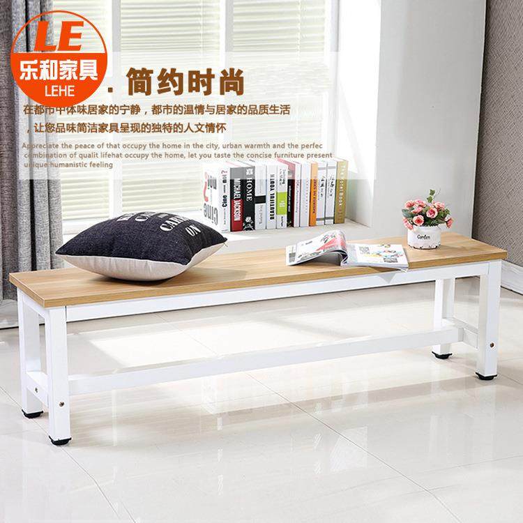 钢木长条凳更衣室商场等候区休息大板凳换鞋凳长凳厂家现货,住宅家具,换鞋凳,淘宝优惠券,粉丝福利购,淘宝优惠卷