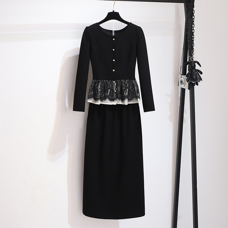 高端气质名媛两件套女2026新时尚套装