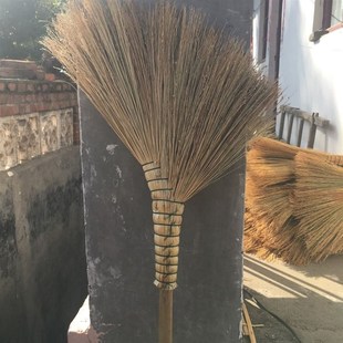 扫帚 扫把室内清洁苕帚不沾 家用 扫帚农村金丝高粱苗手工制作老式