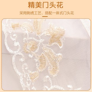 新款 夏季 防蚊门帘全磁条自粘贴魔术贴纱门家用免打孔纱窗防蝇隔断