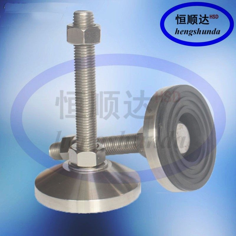 3锈钢重型防滑脚杯支撑脚 mm2m2 机床调节脚杯垫脚块