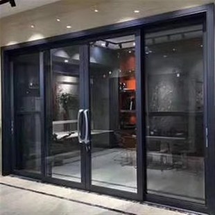 重型推拉门封阳台 阳台门滑门  指纹锁重型门 断桥重型推拉门