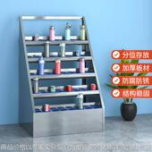 不锈钢金属多格茶水摆放水杯柜水杯架员工茶杯存放柜车间水杯架
