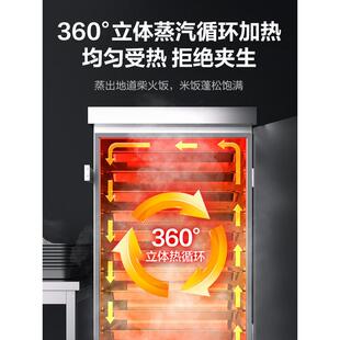 澳柯玛蒸饭柜商用电蒸箱食堂小型蒸车机米饭馒头包子全自动蒸柜炉