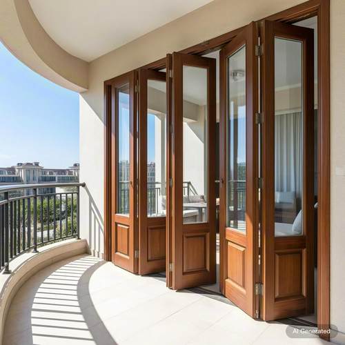 折叠门实木阳台门隐形门吊轮门无地轨移门玻璃门双门拉门房门