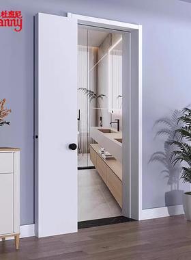 pd门定制180度平折无轨平移隐形厨房化妆室厕所小户型三七折叠门