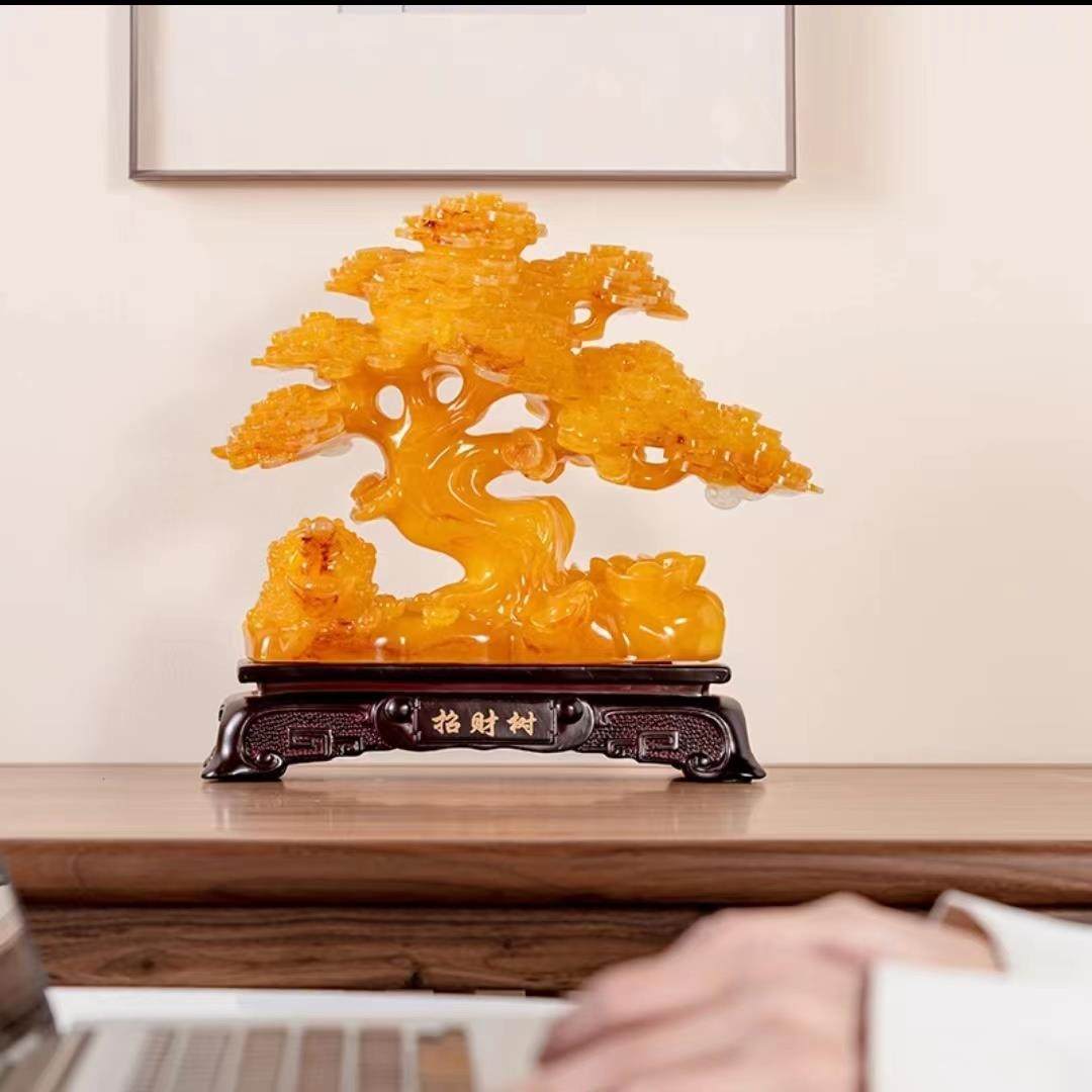 发财树摆件摇钱树招财金蟾客厅酒柜家居装饰品公司酒店开业礼品,家居饰品,桌面摆件,淘宝优惠券,粉丝福利购,淘宝优惠卷