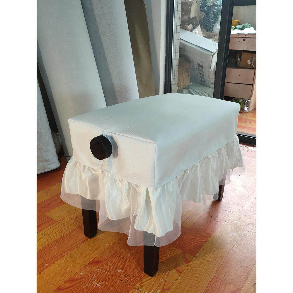 布艺长方形简约田园北欧升降钢琴凳罩盖布防尘化妆登套定做钢琴套