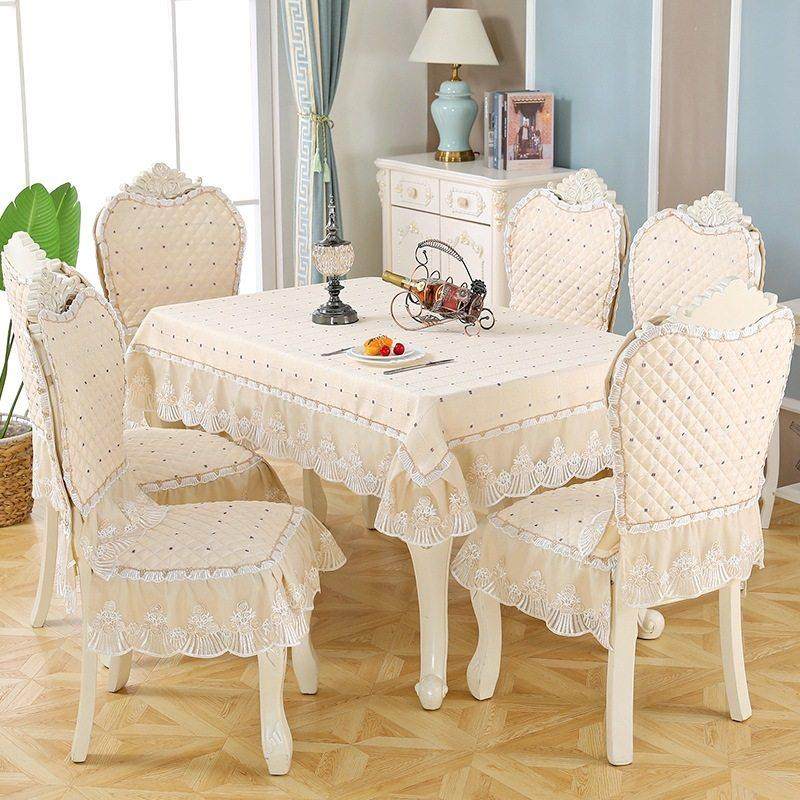 欧式餐椅套长方形餐桌布椅套椅垫套装椅子套罩圆桌布,居家布艺,桌布,淘宝优惠券,粉丝福利购,淘宝优惠卷