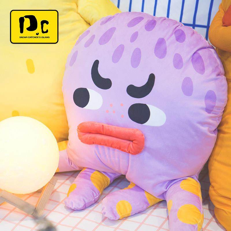 捕梦岛海洋可爱卡通个性可爱抱枕被子秋冬毛毯两用办公室抱枕毯,居家布艺,抱枕被,淘宝优惠券,粉丝福利购,淘宝优惠卷